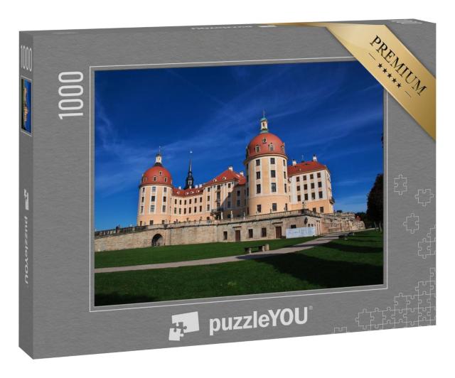 Puzzle 1000 Teile „Schloss Moritzburg in Deutschland, Sachsen“