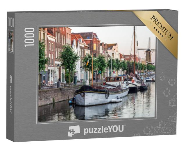 Puzzel 1000 stukjes „Gezicht op Rotterdam, Nederland“