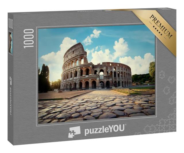 Puzzle 1000 Teile „Kolosseum von Rom am Nachmittag“