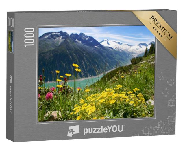 Puzzel 1000 stukjes „Zillertaler Alpen, Oostenrijk“