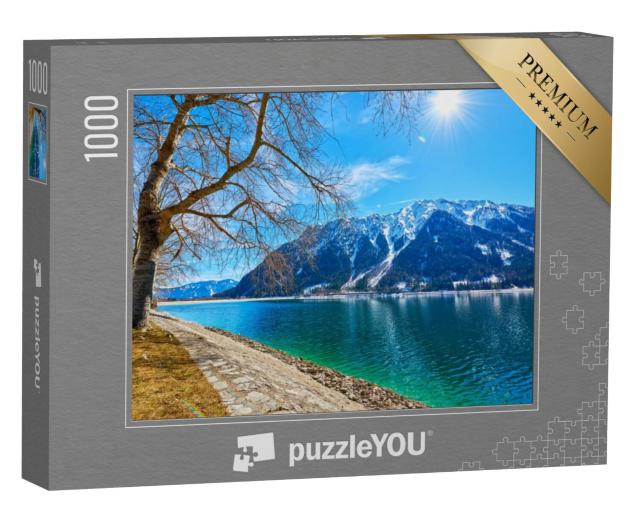 Puzzel 1000 stukjes „Achensee meer in de Oostenrijkse Alpen“