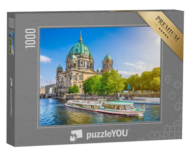 Puzzel 1000 stukjes „Prachtig uitzicht op de Berlijnse kathedraal“