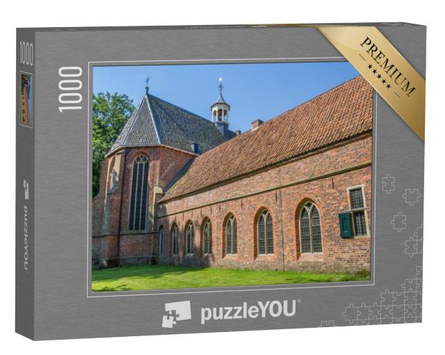 Puzzel 1000 stukjes „Historisch klooster in Ter Apel“