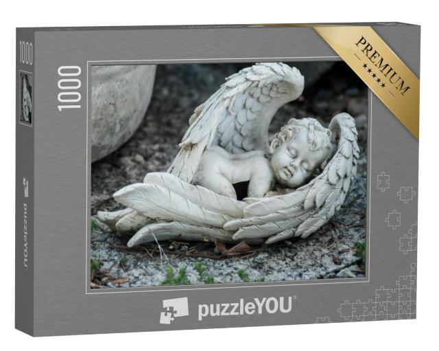 Puzzel 1000 stukjes „Stenen engel“