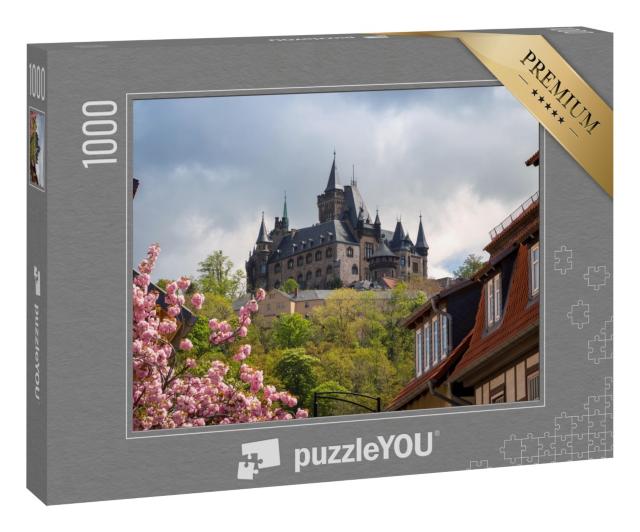 Puzzle „Schloss Wernigerode im Harz, Deutschland“