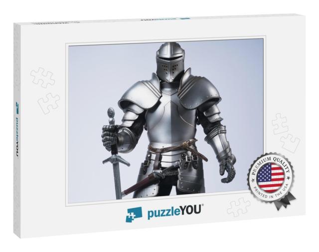 Knight with Sword & Shield... Jigsaw Puzzle