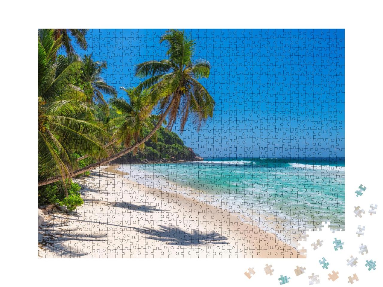 Puzzle 1000 Teile „Karibisches Strandparadies auf Jamaika“