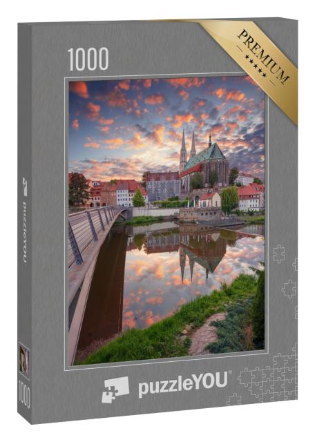 Puzzle 1000 Teile „Historische Innenstadt von Görlitz, Deutschland“