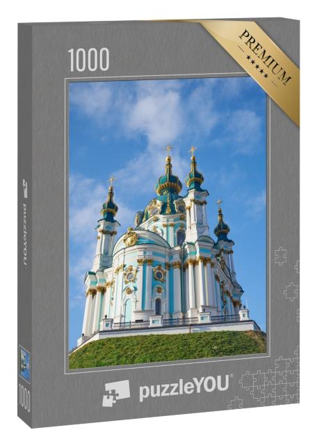 Puzzle 1000 Teile „St. Andreas-Kirche in Kiew, Ukraine“