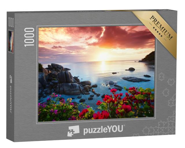 Puzzel 1000 stukjes „Dageraad boven Koh Samui, Thailand“