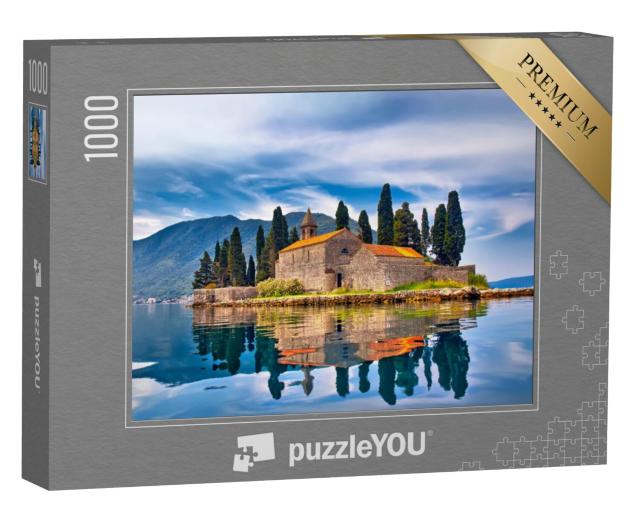 Puzzel 1000 stukjes „Sint-Joris Eiland, Montenegro“